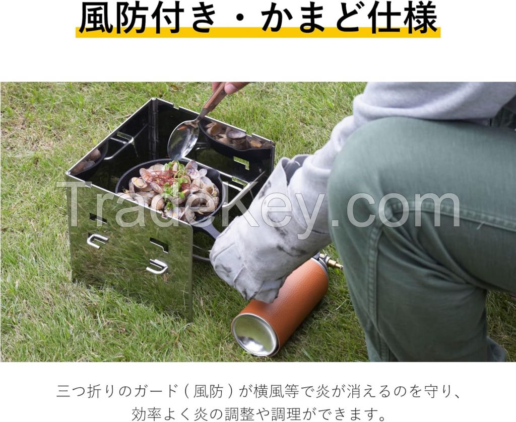 Portable & Durable BBQ Grill with Carry Bag