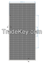 M10 MBB PERC 144 half cells 590W-605W bifacial solar module