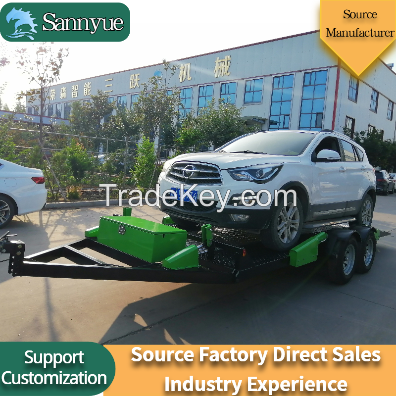 2.5 Ton Hydraulic Liftable Car Trailer Hot Sale Semi Trailer