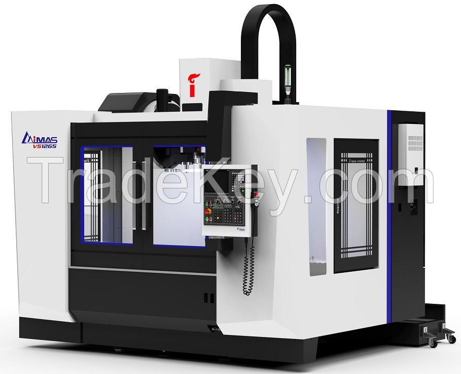 Vertical CNC graphite machining center