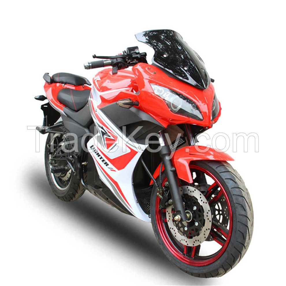  2023 Factory Outlet Racing Motorcycle Fast Lithium Battery 72v 50ah Adult Electric Motorcycle 