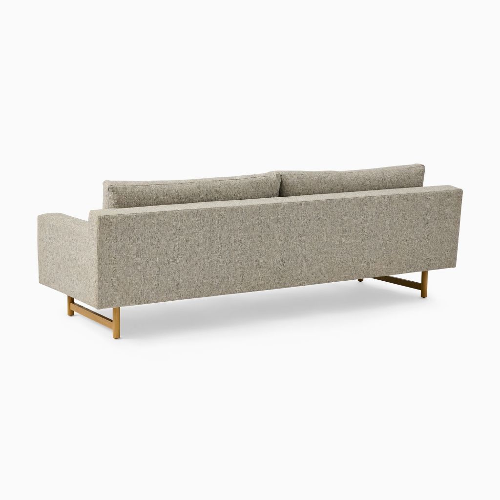 Yimi Living Room Fabric Eddy Sofa 80''