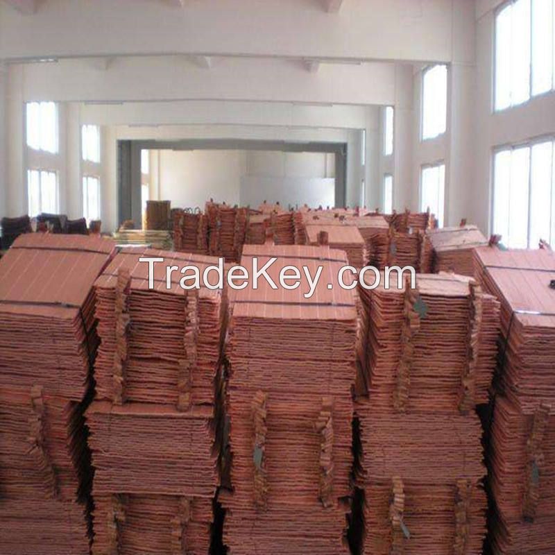 Top High Quality Electrolytic Copper Cathode 99.99/ Factory Price Cathode Copper