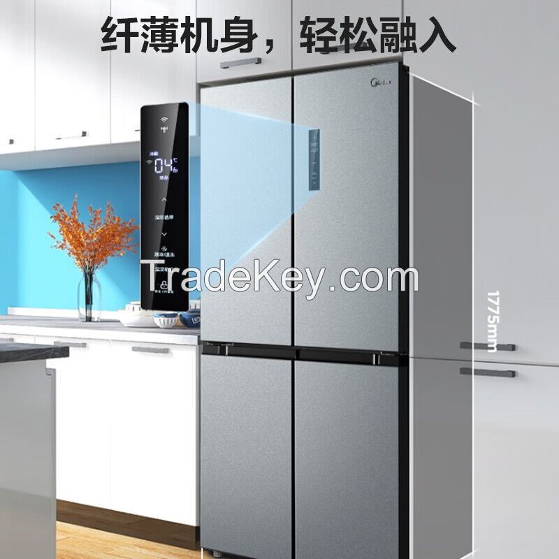 605L Kitchen Appliance French Door Side By Side No Frost Household Refrigerator With Water Dispenser