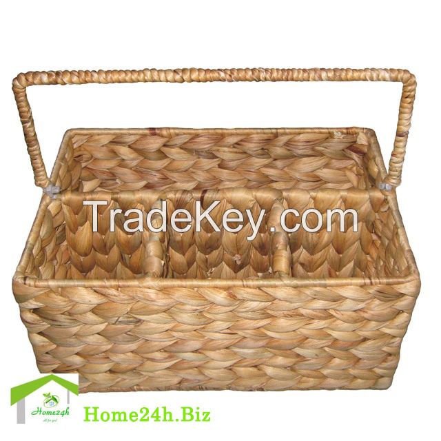 Baskets Divider Candy, Wicker Water Hyacinth Divider Tray