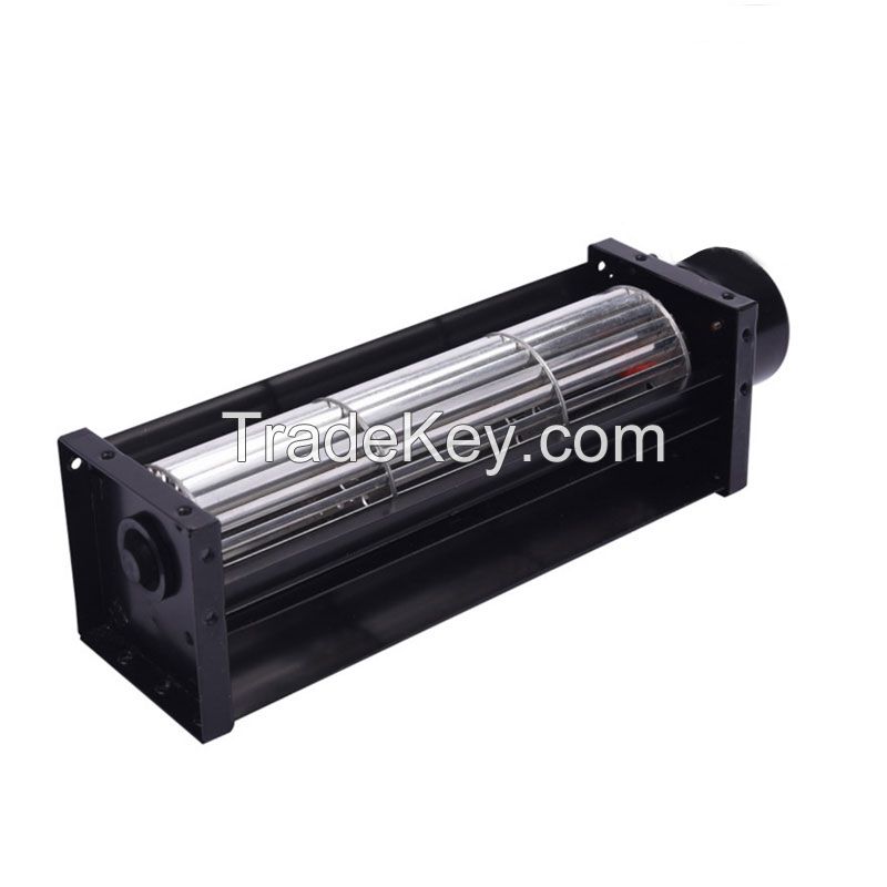 DC 12v 24v 48v Aluminum Cross Flow Fan Blower Tangential Blower 30mm 40mm 50mm 60mm