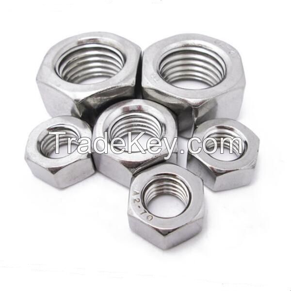 DIN934 ASME/ANSI B18.2.2 Hex nuts