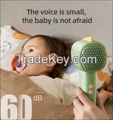 Wind Mini Wireless Hair Dryer for Baby Hair Dryer Gentle Blowing Dinosaur Pattern