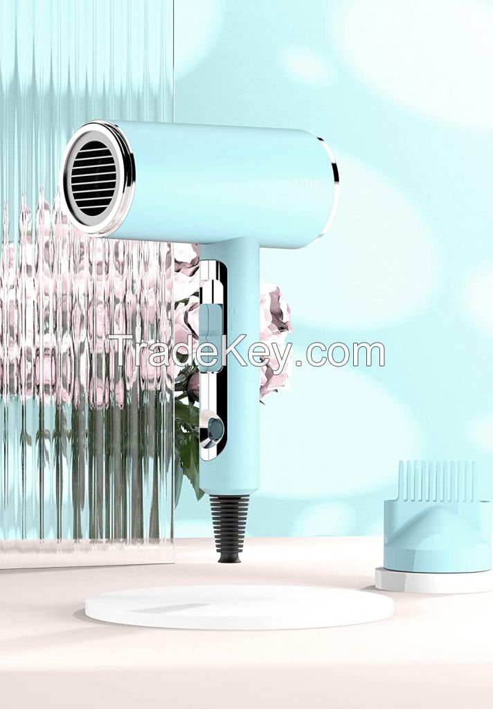 Wind Hair dryer with diffuser Brush comb