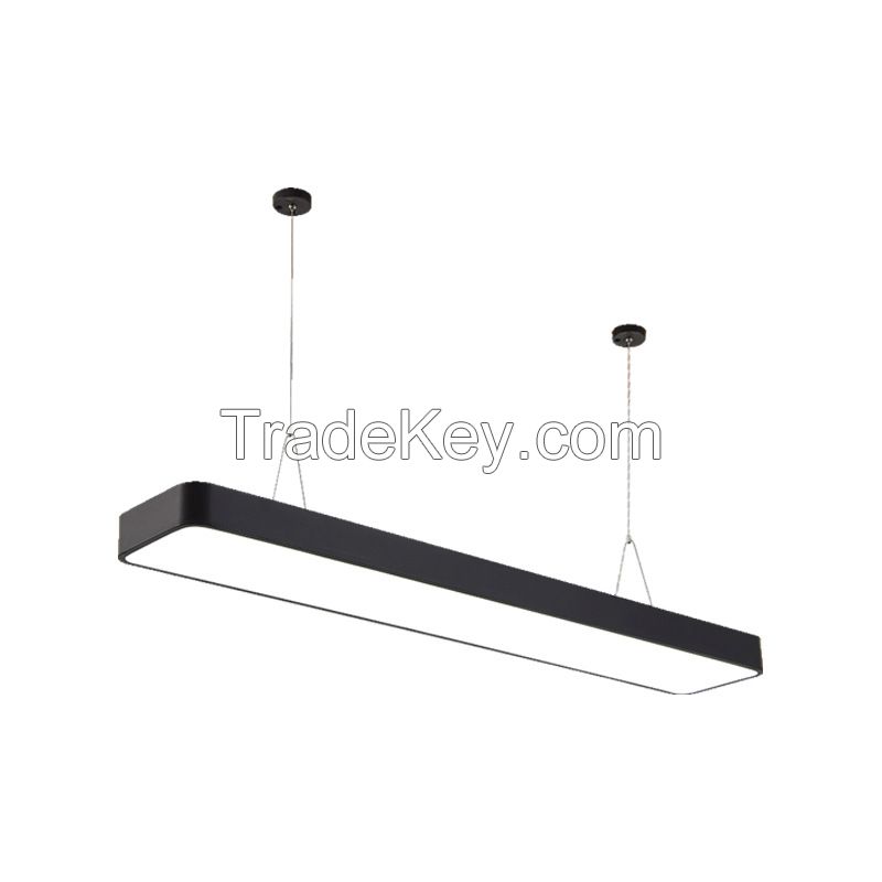 Commercial modeling chandelier light strip LED strip light office light supermarket office square light ceiling shadowless light