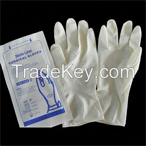 Disposable Sterile Surgical Latex Gloves