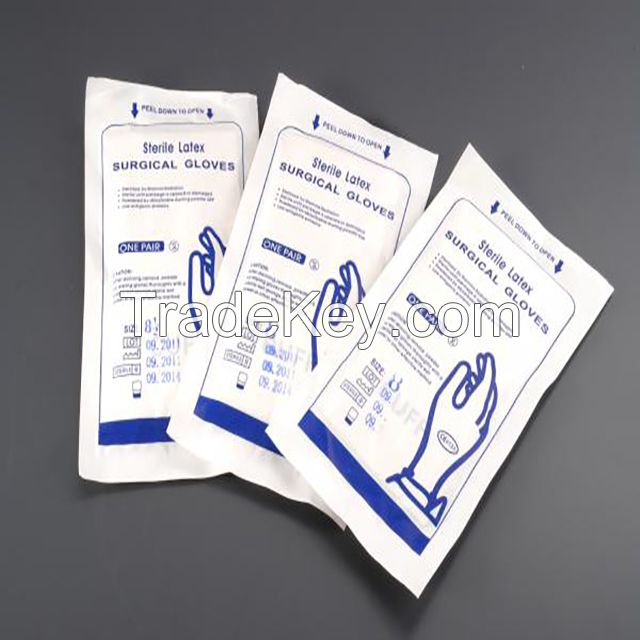 Disposable Sterile Surgical Latex Gloves