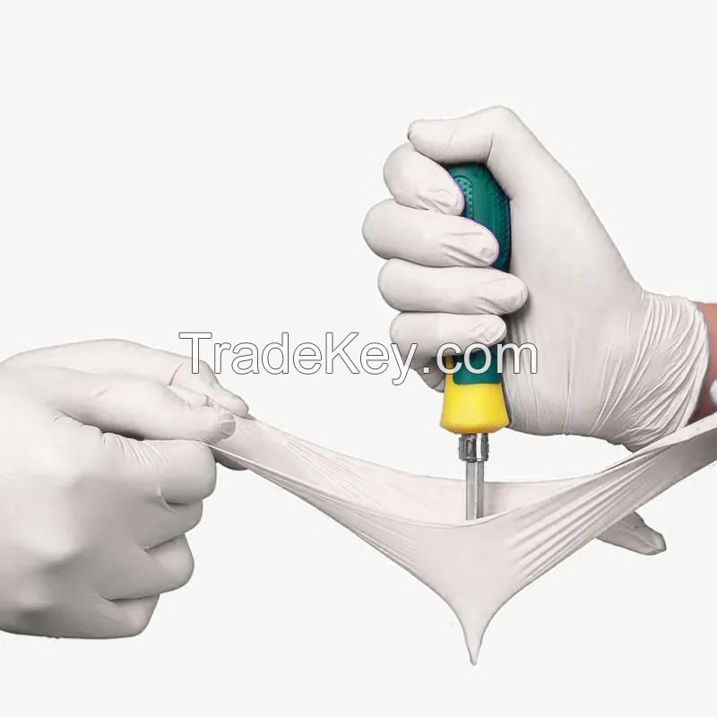 Disposable  Nitrile  Vinyl Blended Gloves