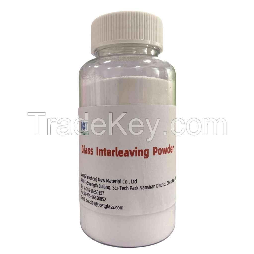 Glass anti-stain interleaving powders/Lucor powder