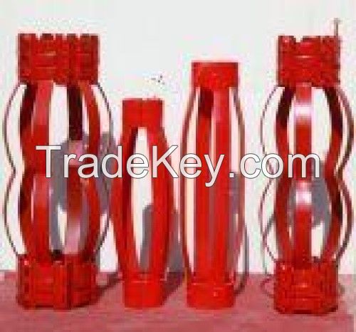 API Oilfield Drilling cementing casing spiral Casing Centralizer non welded bow type for wholesale