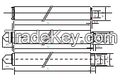 Folded sulfonated polyethersulfone membrane cartridge (HPS)