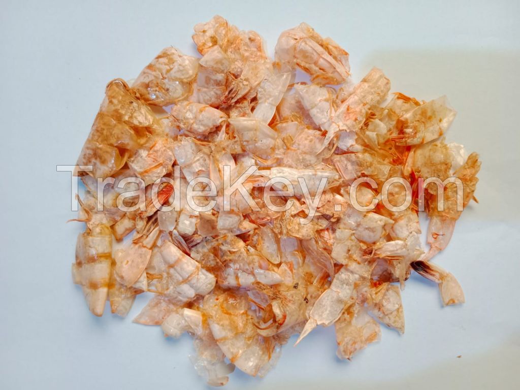 Dried shrimp shell for Chitin Chitosan Extraction