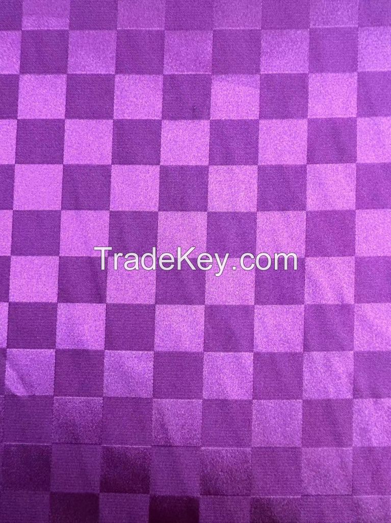 Satin Grid Fabric 