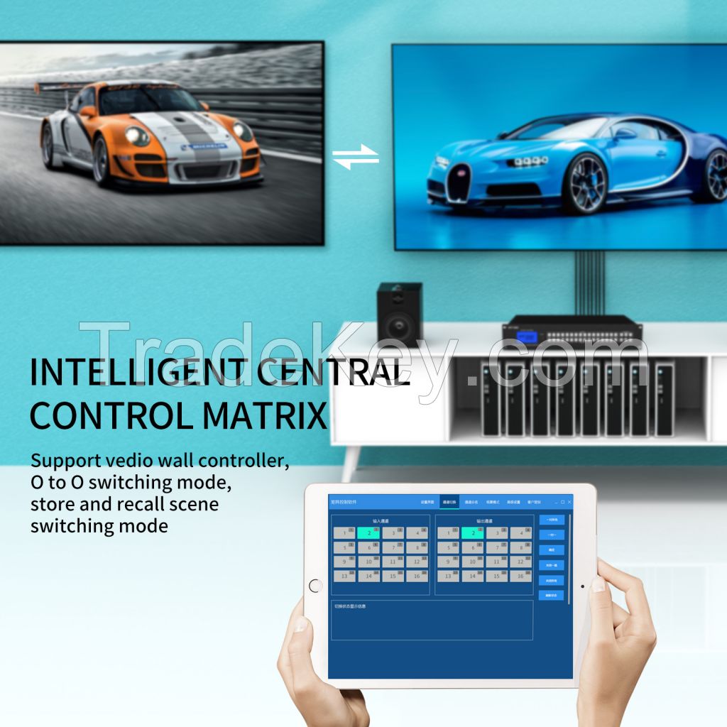4K 16x16 HDMI matrix Switcher 16 in 16 Out