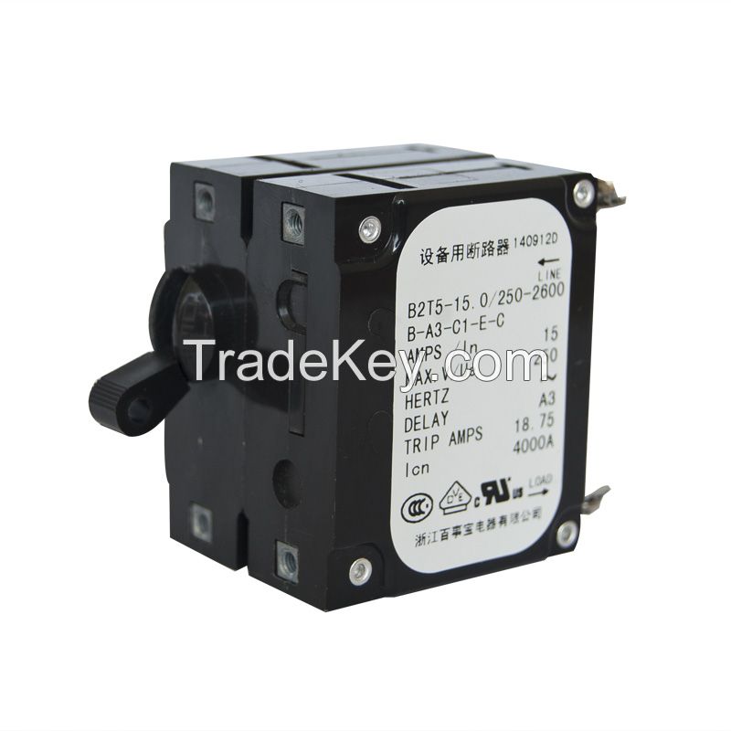 Hydraulic Electromagnetic Circuit Breaker B2 Series