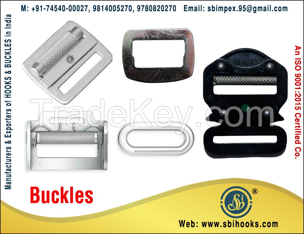 Safety Buckles & Hooks manufacturers exporters in India Ludhiana 