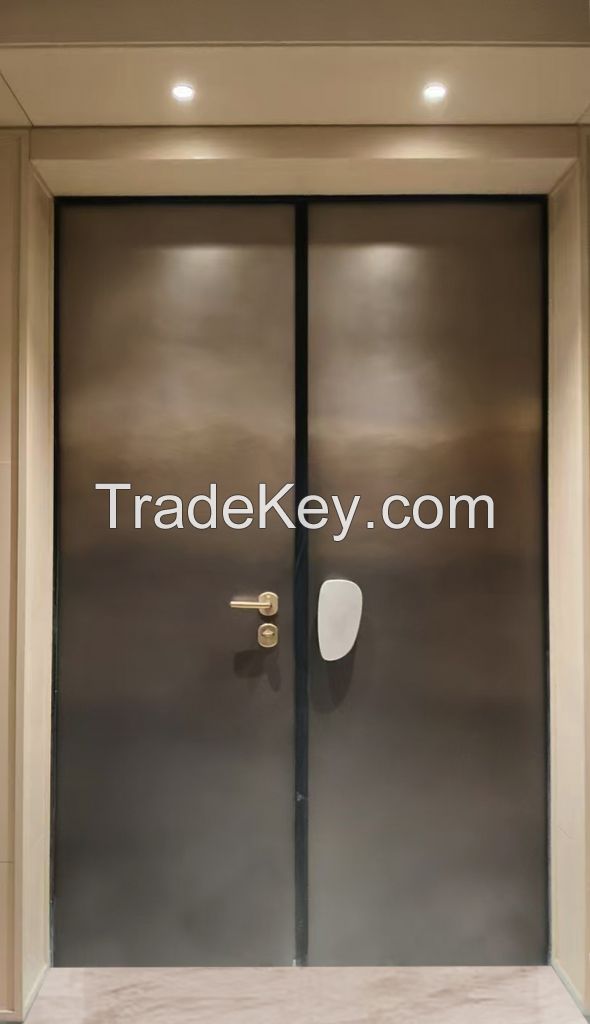 Customized copper doors