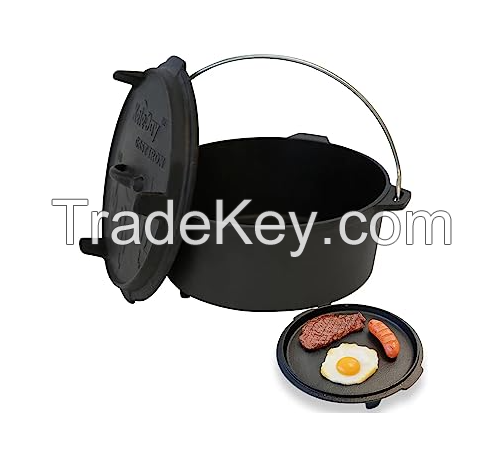 Cast iron Dutch oven