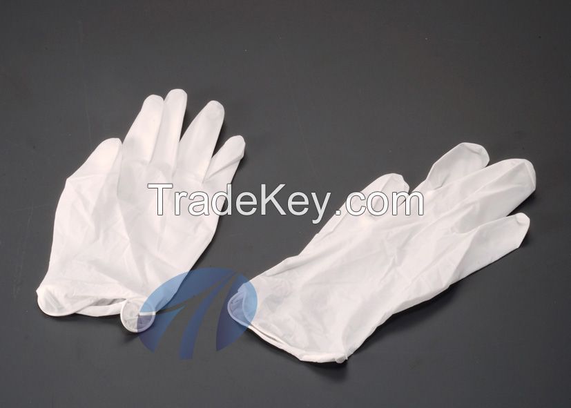 Disposable latex glovees prices guantes de latex  glovees  in Malaysia