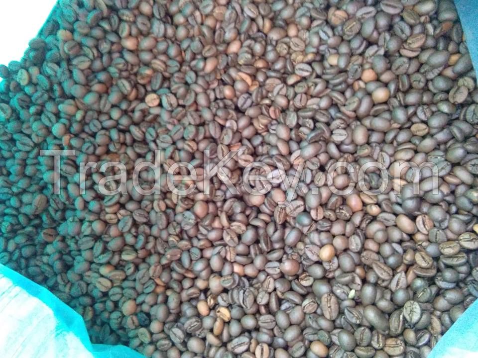 ROBUSTA COFFEE BEAN ROASTED FOR WHOLESALE EXPORT STANDARD