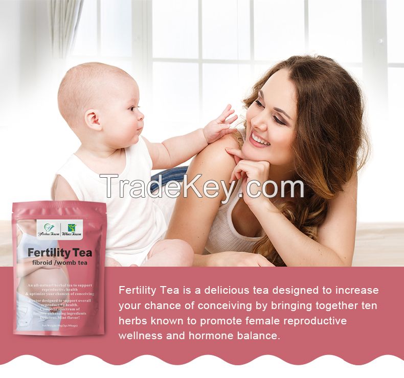 Fertility detox Natural tea organic herbal healthy pregnancy boost immune womb for women