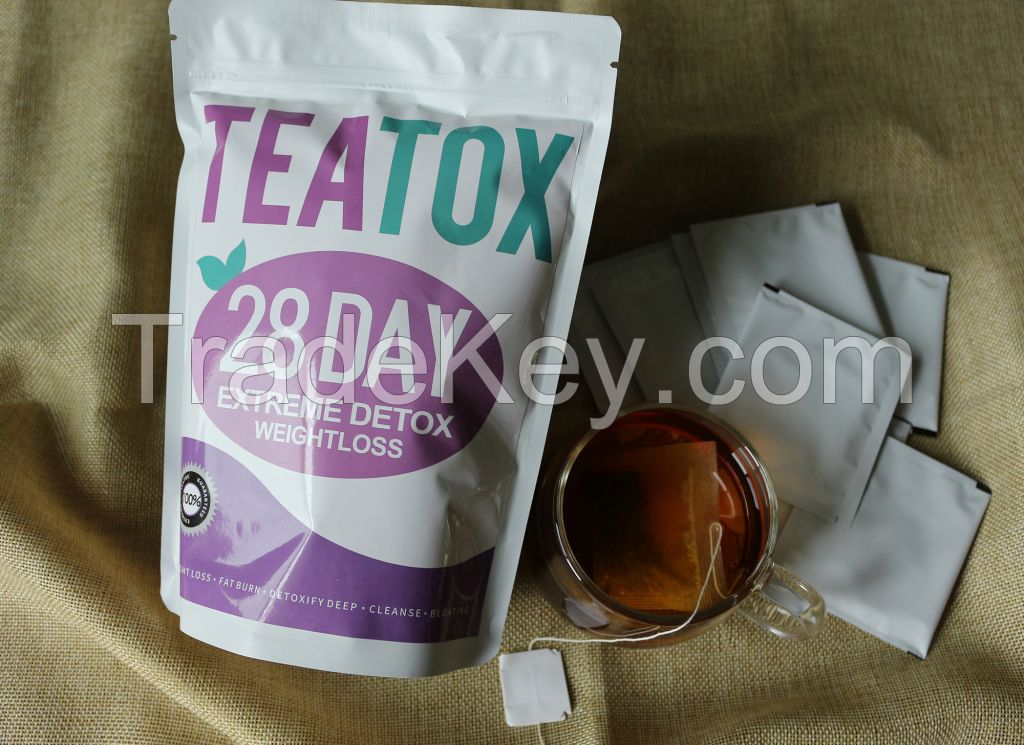 Most effective weight loss sliming tea bags colon cleanse 28 days detox teatox natural tea for minceur