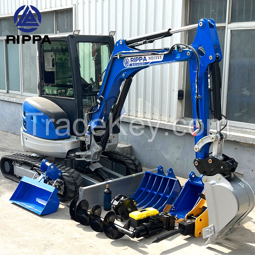 Rippa MIni Excavator NDI355 3.5 tons New Mini Digger