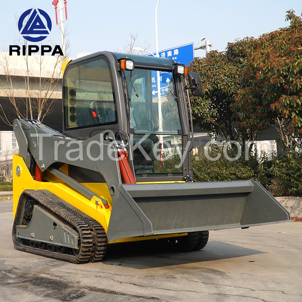 Mini Crawler Sliding Loaders Front End Loader CE Approved Mini Skid Steer Loader