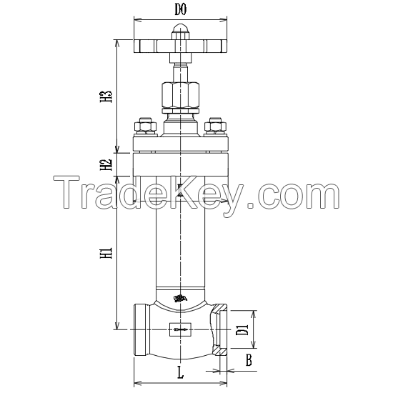 Cryogenic Vacuum Jacketed Valve/Globe Valve