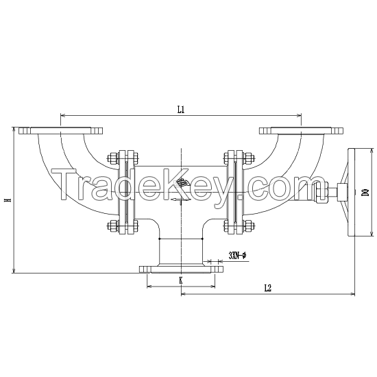 Three way globe valves/cryogenic vavles/Y type valves