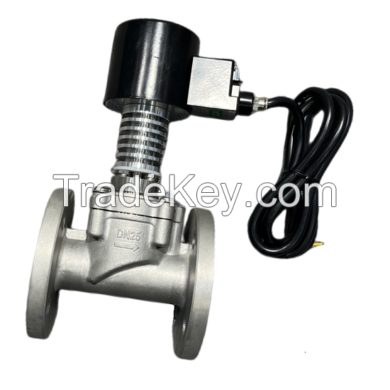 Cryogenic Solenoid Valve for LOX, LN2, LAr, LNG, CO2 for aerospace