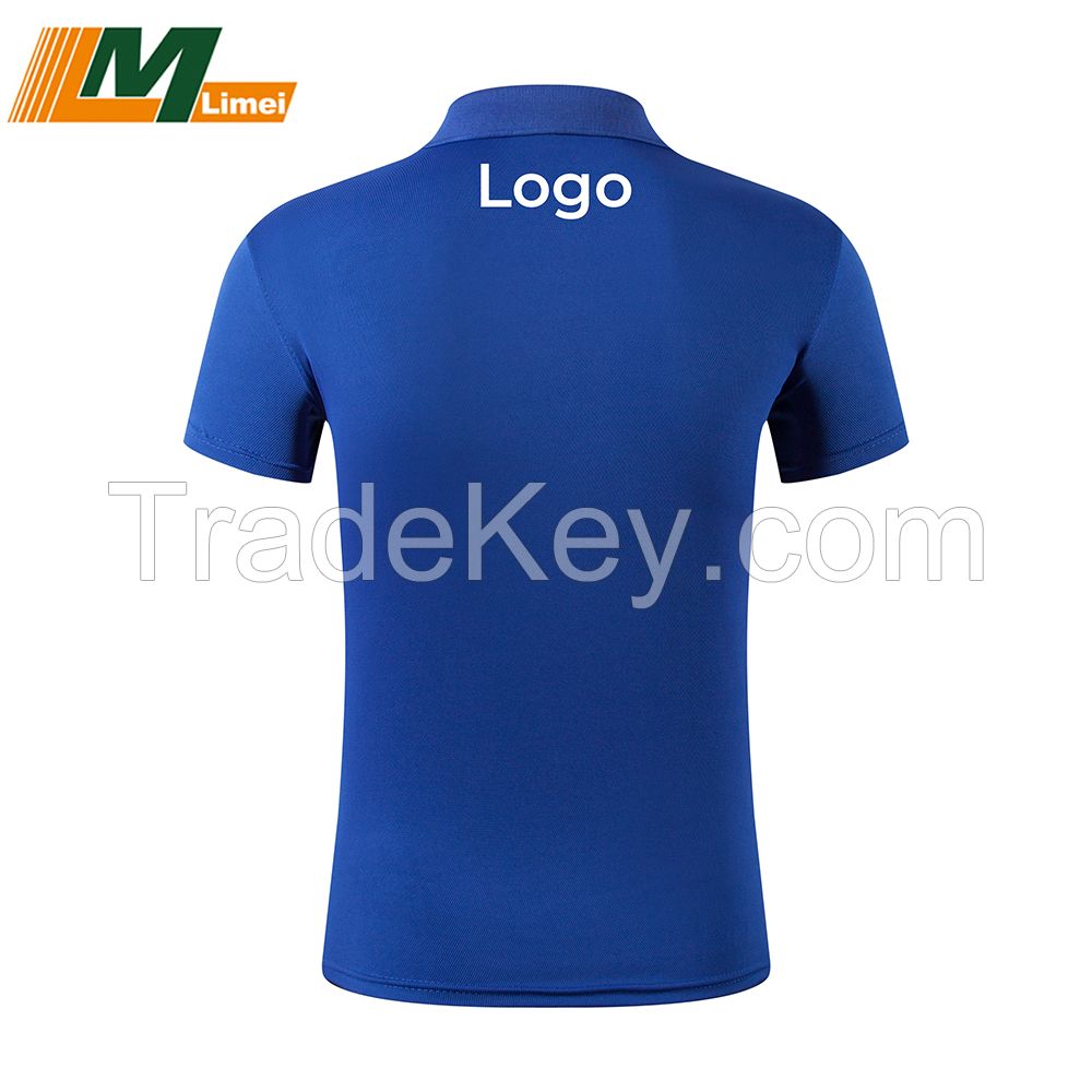 Custom Men and Women Polo Shirt Brand Quality China Factory Short Sleeve High Quality 