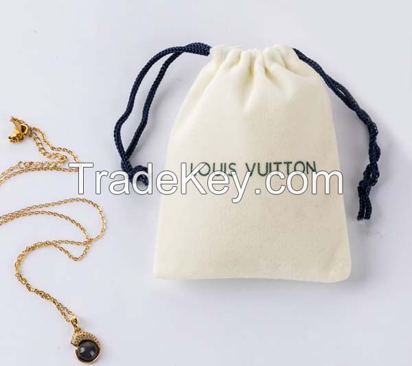 velvet drawstring bag 