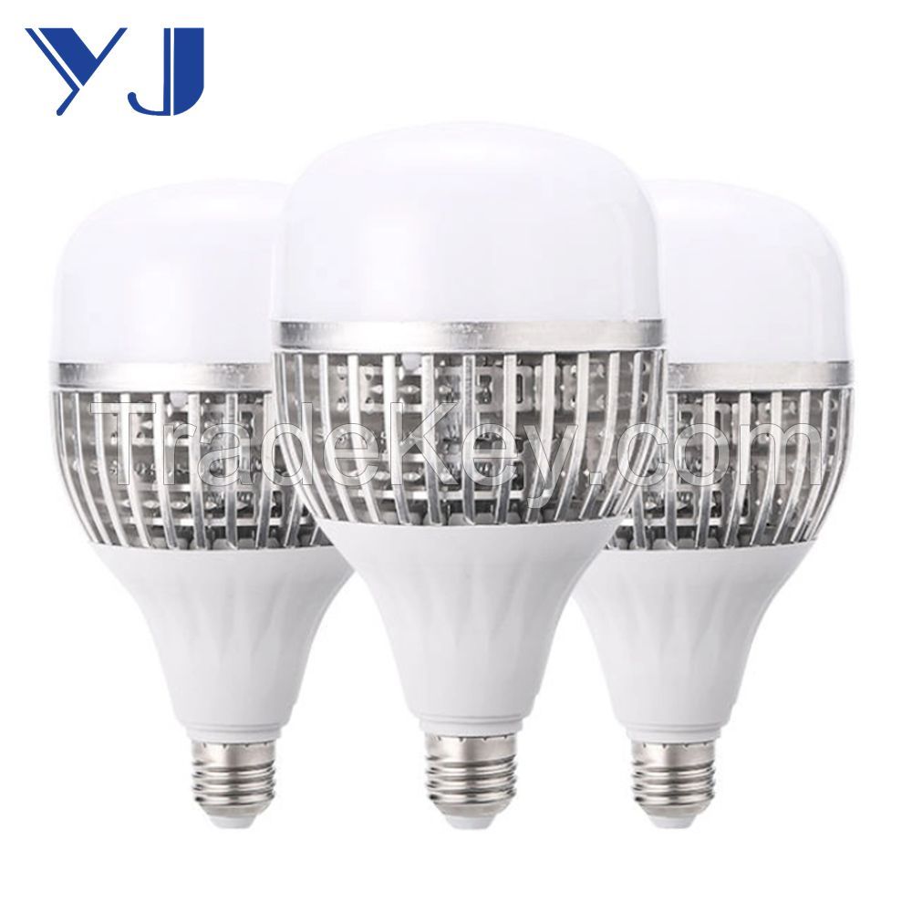 High Power 20W-100W T Bulb 2835 SMD LED Light Lamp Bulb Made of Full Aluminum or Aluminum +PC