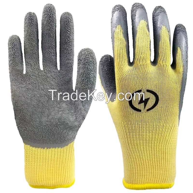 400v insulating anti-slip and wear-resistant low-voltage insulating gloves for electronic operation labor protection