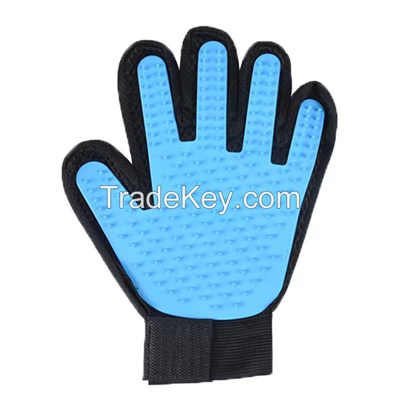 Cat and Dog Brushing Gloves for Removing Flea Flakes and Bathing Dogs Gloves for Cat Hair Brushing Accessories for Cat Hair Care