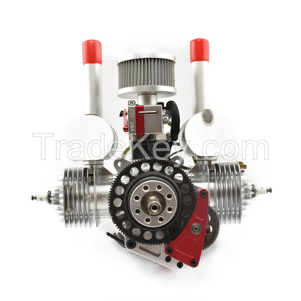 DLE60 EFI UAV Engine with Electric Starter-61cc Twin-Cylinder EFI Engine for Drones