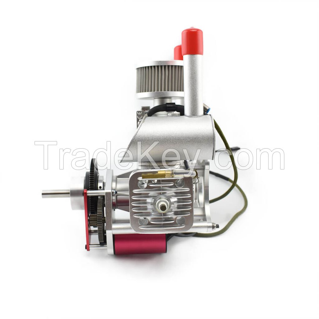 DLE60 EFI UAV Engine with Electric Starter-61cc Twin-Cylinder EFI Engine for Drones