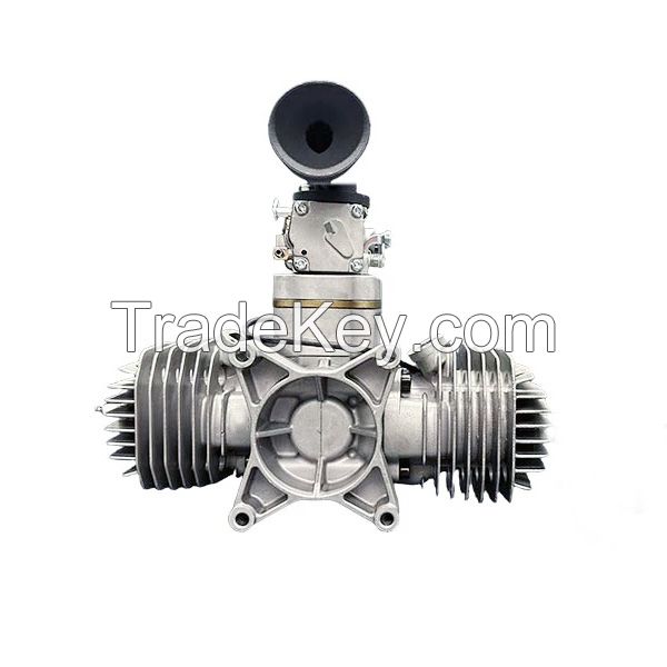 DE120 120cc Twin-Cylinder Air-cooled Gasoline Engine for Industrial UAVs