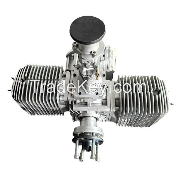 DE500 500cc Twin-Cylinder Air-Cooled Engine for Large Industrial UAVs