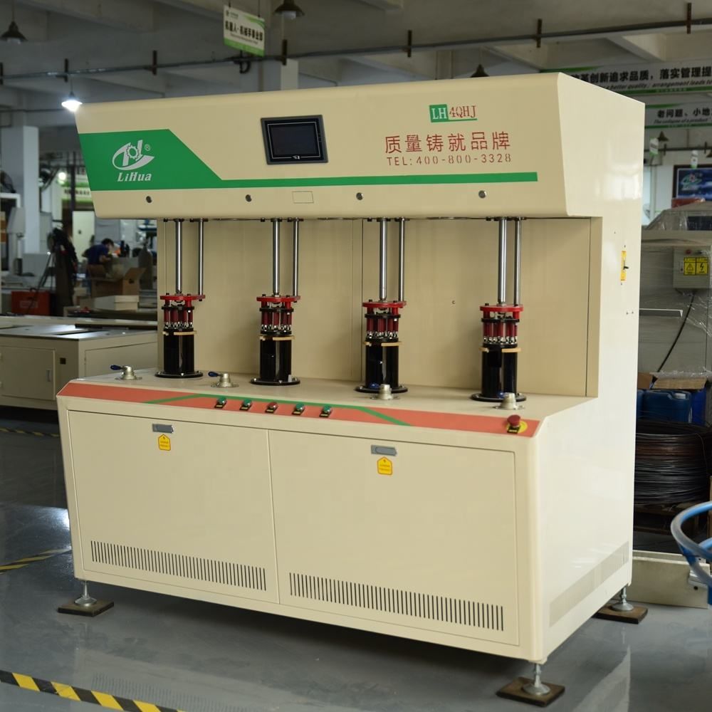 Automatic intelligent induction cookware brazing machine