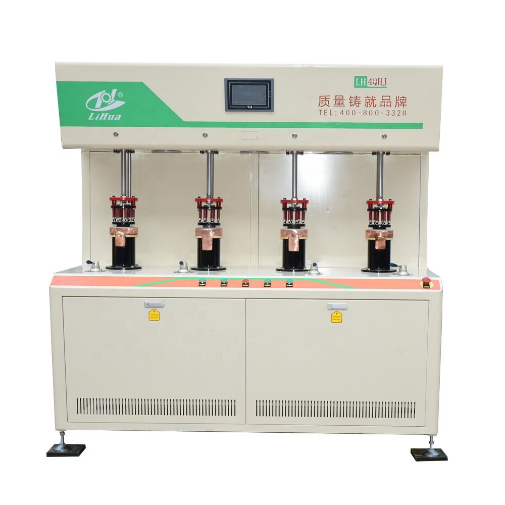 4-station pots brazing machine induction heating