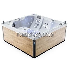 Square 5 Person Outdoor Garden Hydra Pool Hot Tub