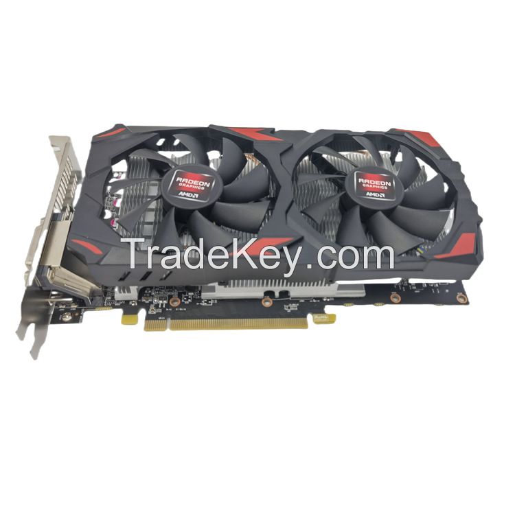 RX580 8GB 2048SP Desktop Computer Gaming HD Graphics Card Chicken Game