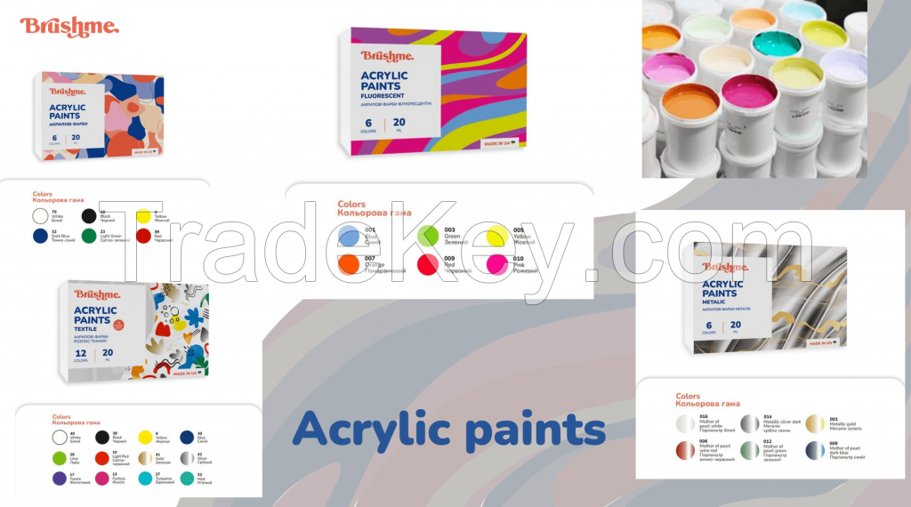 Acrylic paints